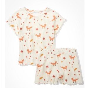 American Eagle Matching Pajama Set